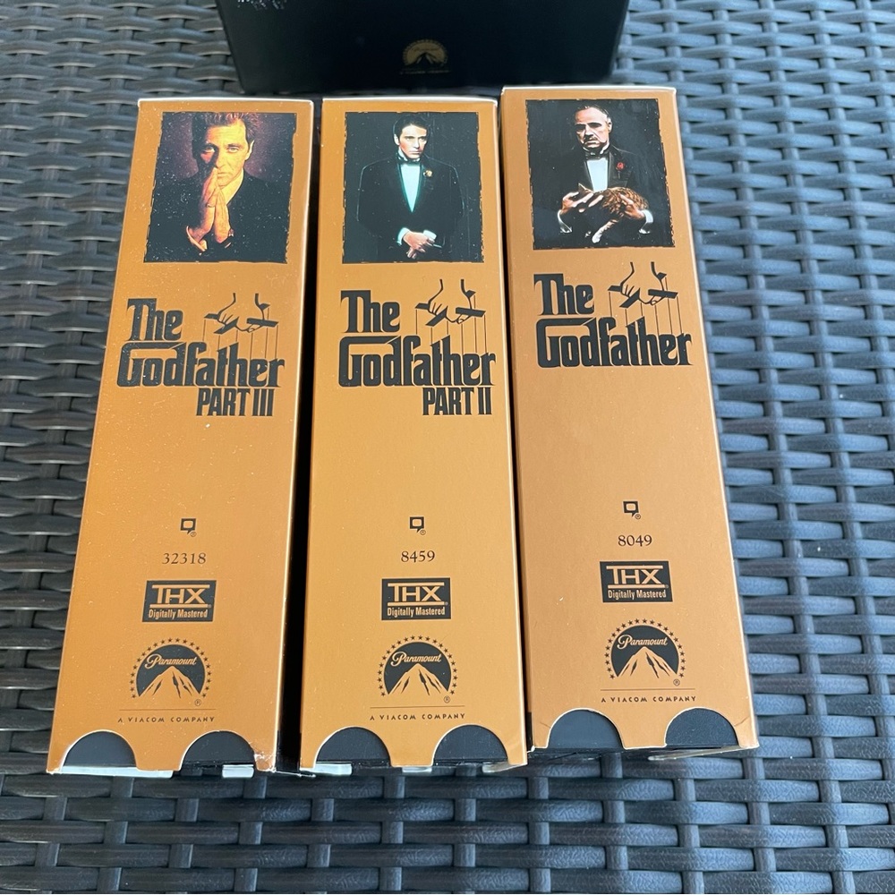 The Godfather Trilogy Box Set VHS - Picture 9 of 16